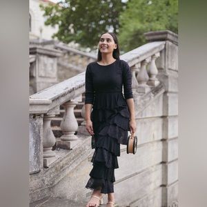 Dainty Jewells Black Lace Dress